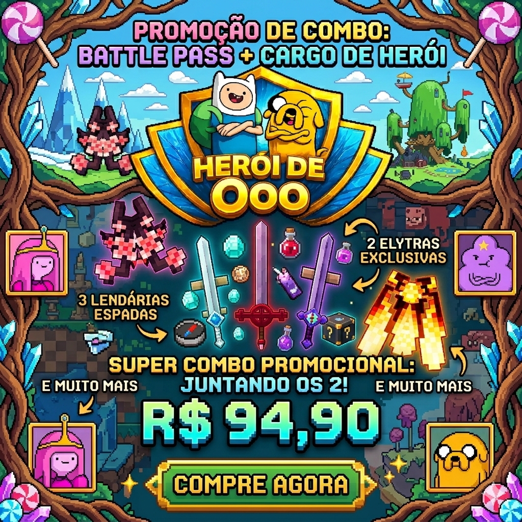 Combo Cargo Herói + Passe
